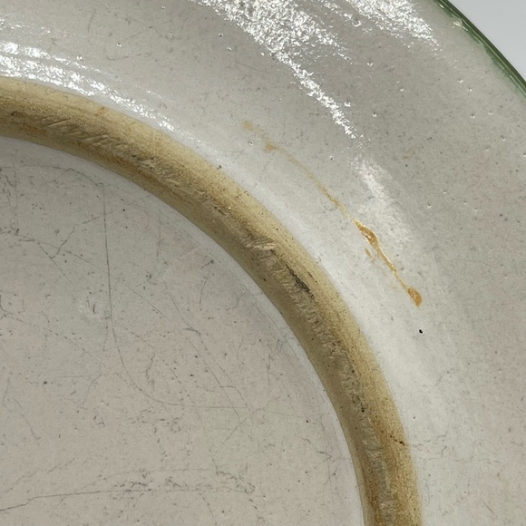 Vintage John B Taylor Ceramics Harvest 10” Dinner Plate Pear Grapes Louisville - Picture 8 of 11